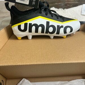 Umbro Kids Sneakers - Black, White, and Yellow